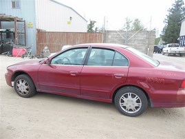 2002 MITSUBISHI GALANT ES 4DR RED 2.4 AT 193909